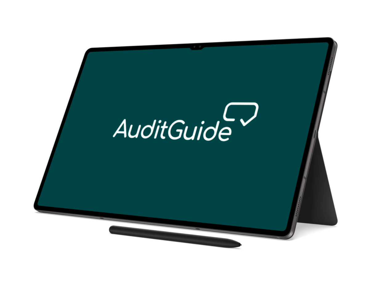 AuditGuide iPad Mockup